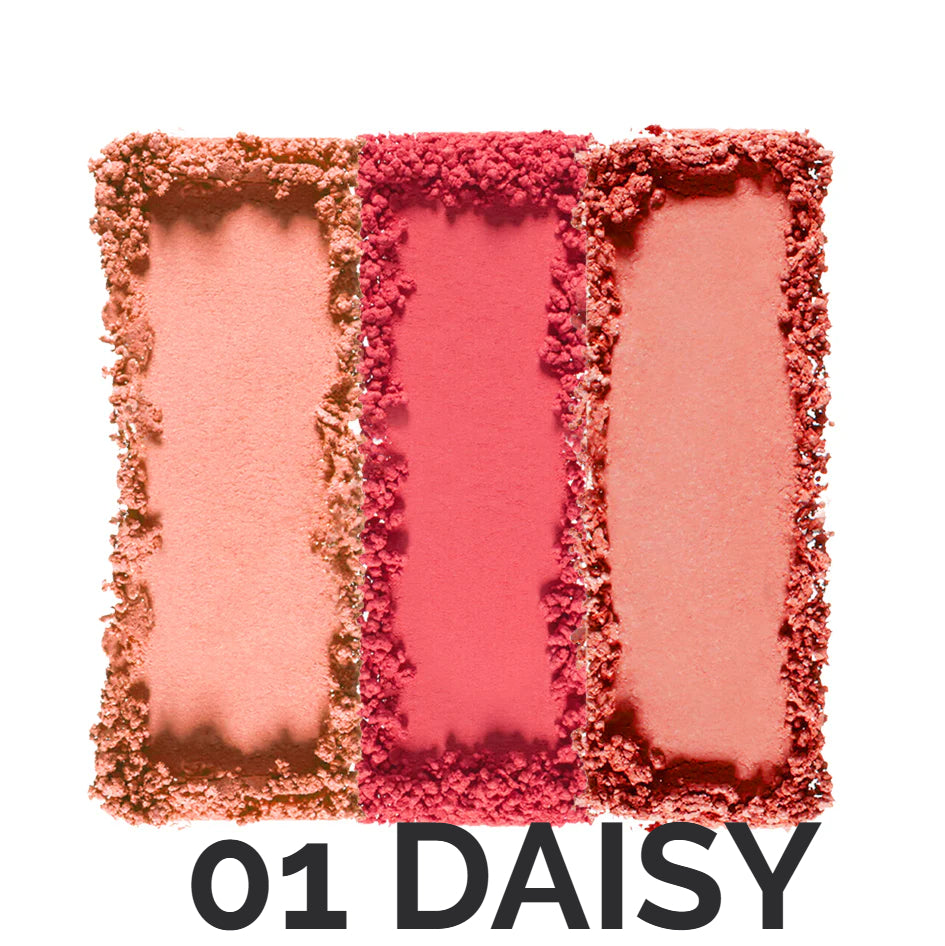 Rubor Trio en Polvo Adara Cosméticos