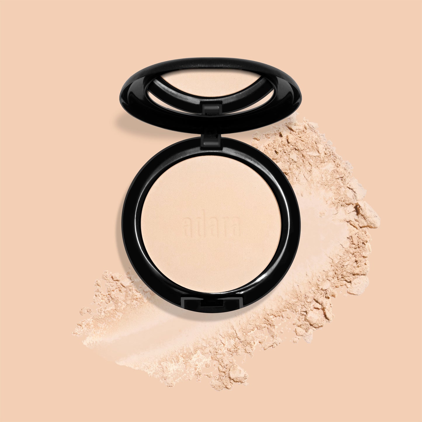 Polvo Compacto Cobertura Media Adara Cosmeticos
