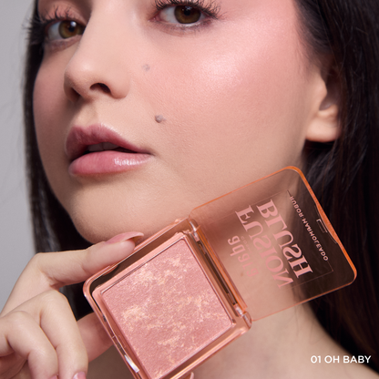 Rubor Marmoleado Fusion Blush Adara Cosmeticos