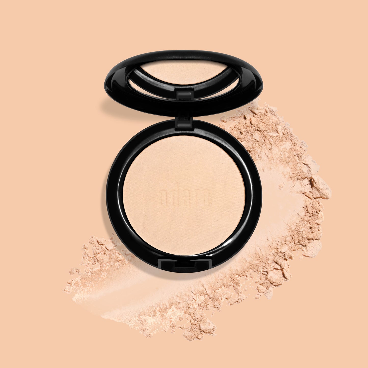 Polvo Compacto Cobertura Media Adara Cosmeticos