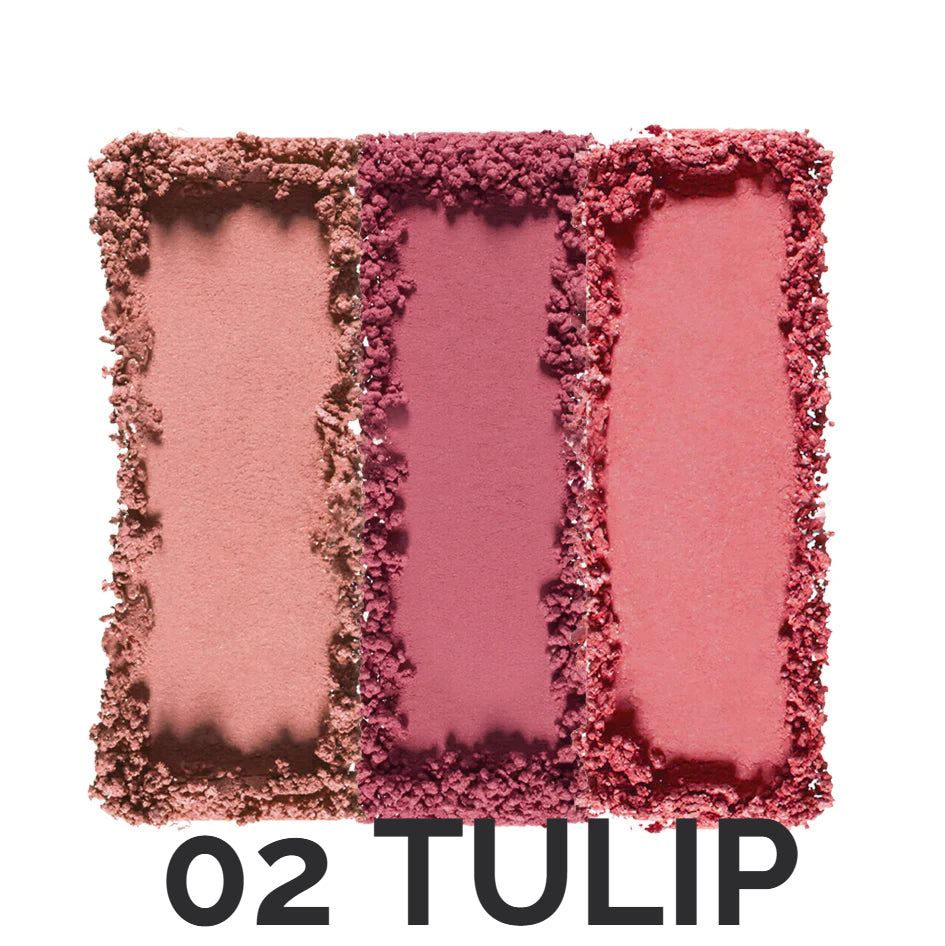 Rubor Trio en Polvo Adara Cosméticos