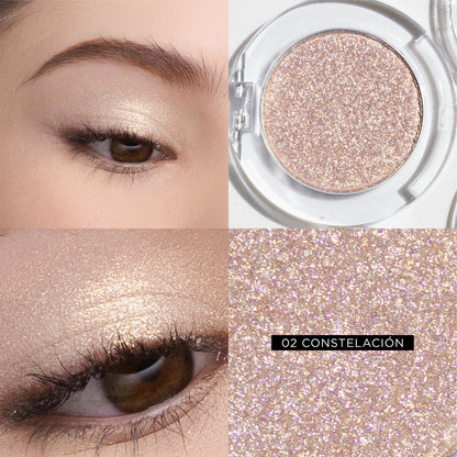 Sombra Brillante Spark OF Light Adara Cosmeticos