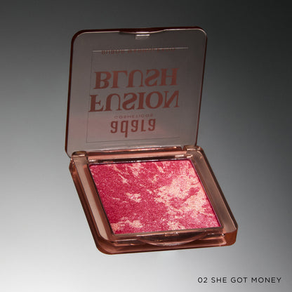 Rubor Marmoleado Fusion Blush Adara Cosmeticos