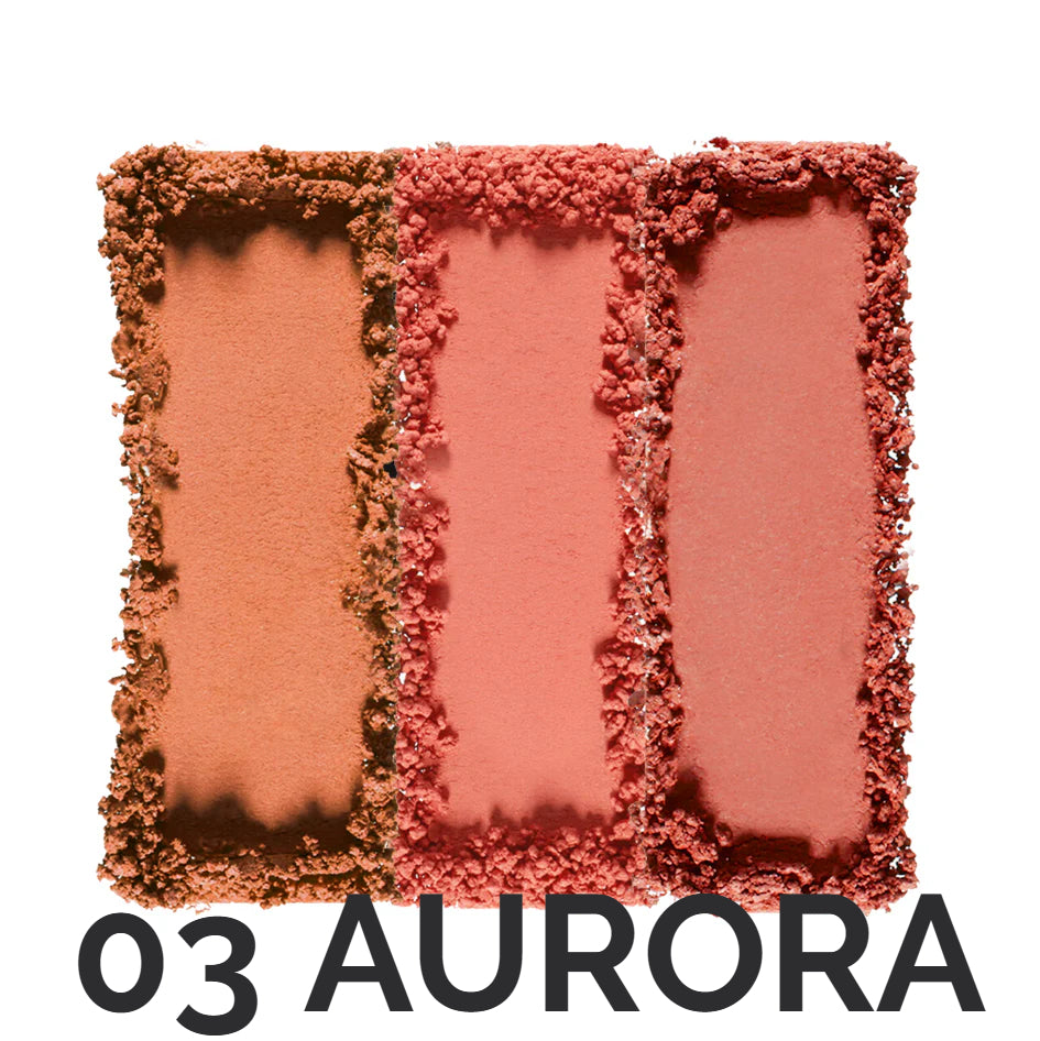 Rubor Trio en Polvo Adara Cosméticos