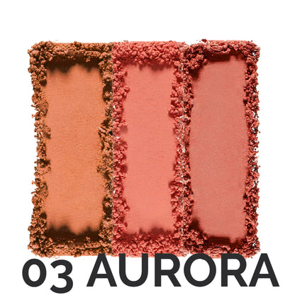 Rubor Trio en Polvo Adara Cosméticos