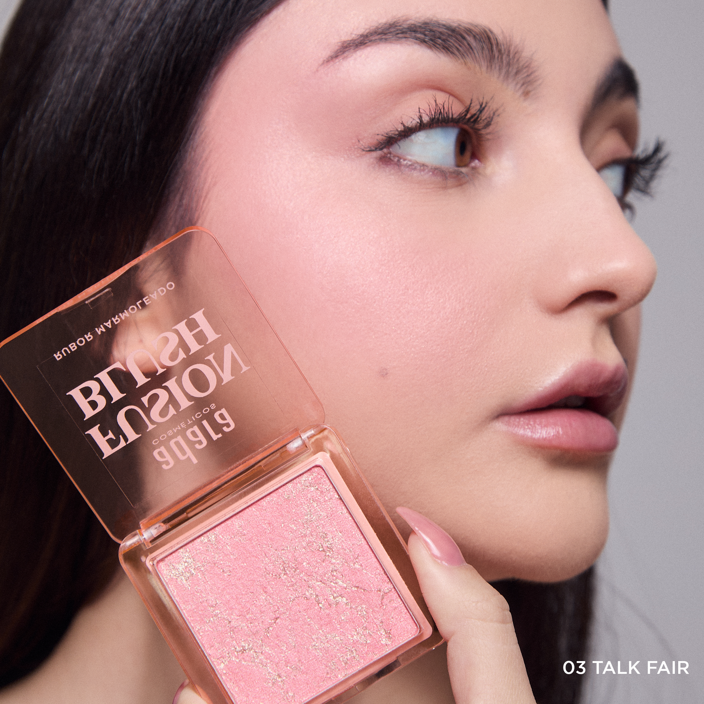 Rubor Marmoleado Fusion Blush Adara Cosmeticos