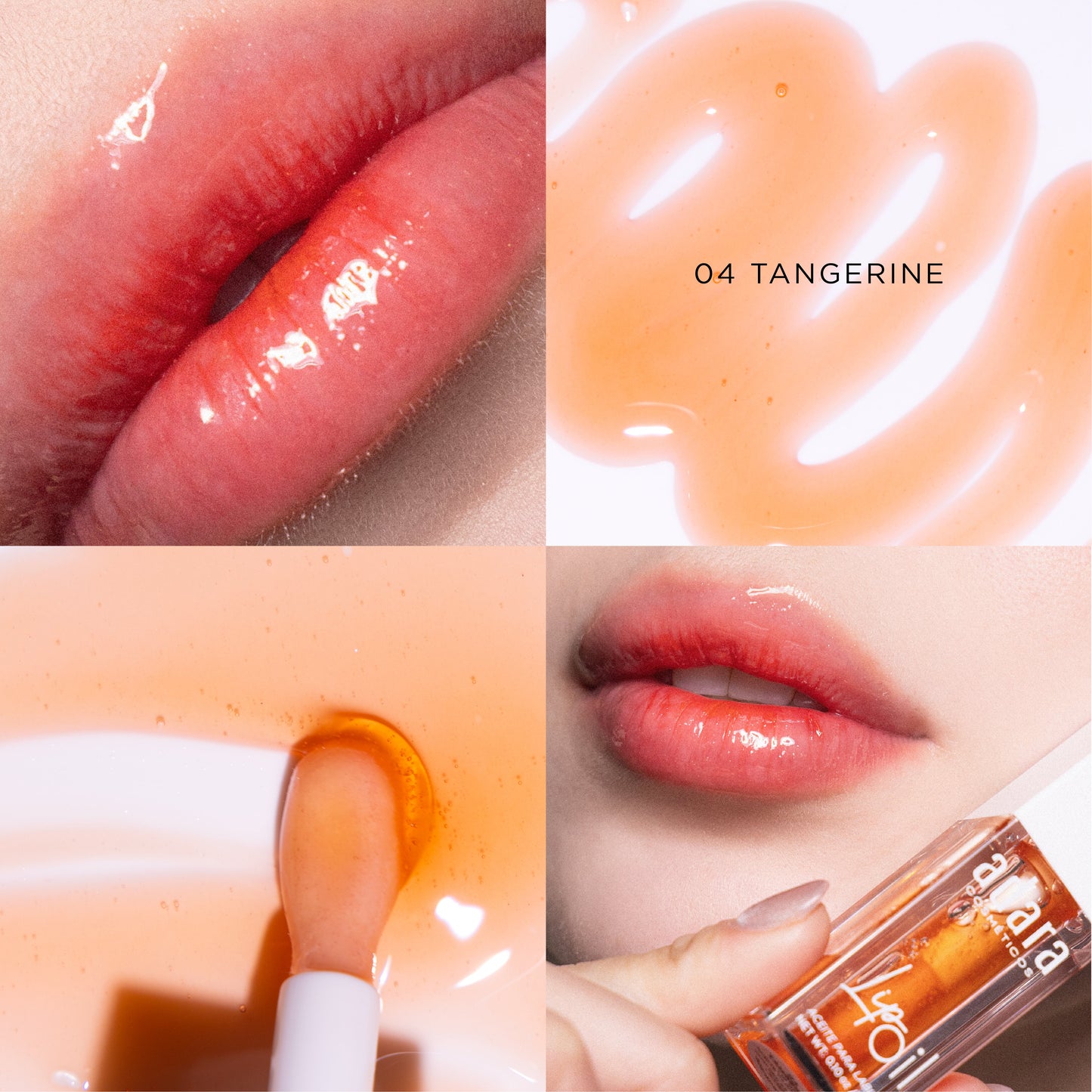 Lip Oil Hidratante para labios Adara Cosmeticos