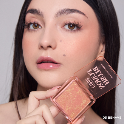 Rubor Marmoleado Fusion Blush Adara Cosméticos