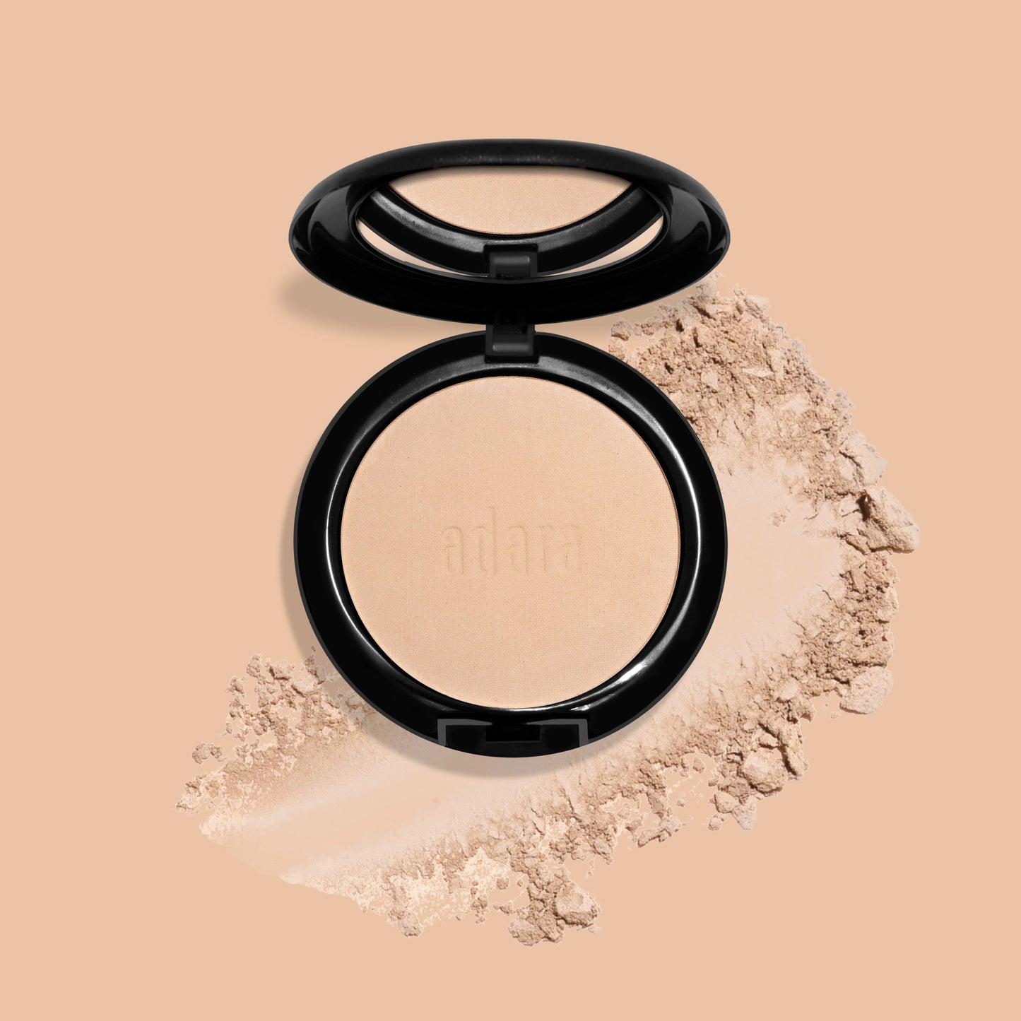 Polvo Compacto Cobertura Media Adara Cosmeticos