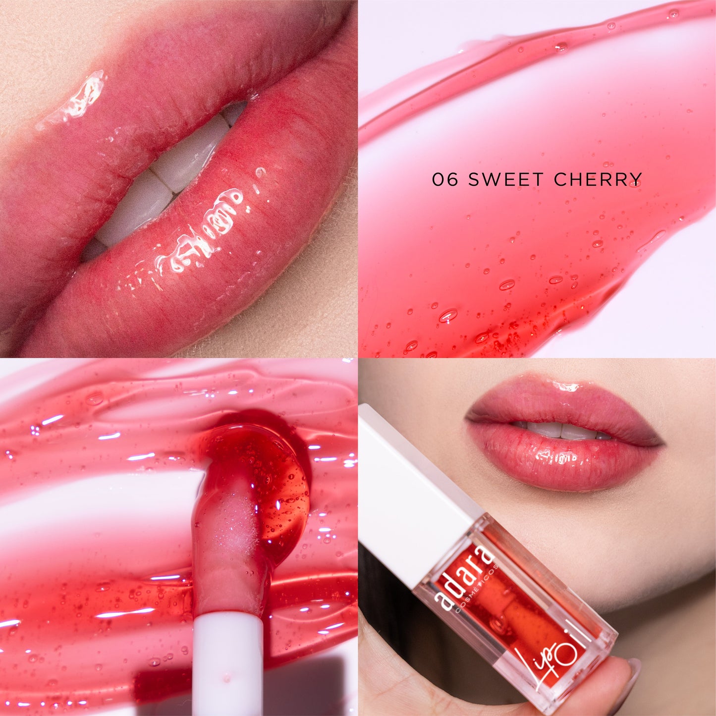 Lip Oil Hidratante para labios Adara Cosmeticos