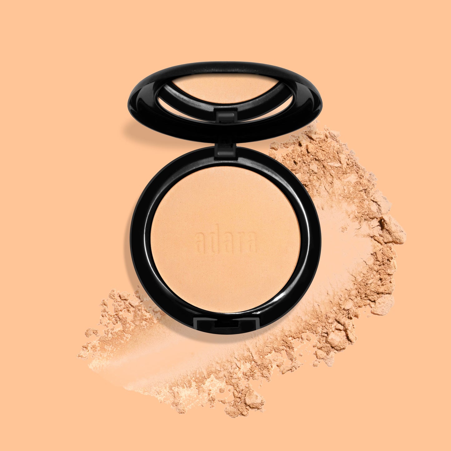 Polvo Compacto Cobertura Media Adara Cosmeticos