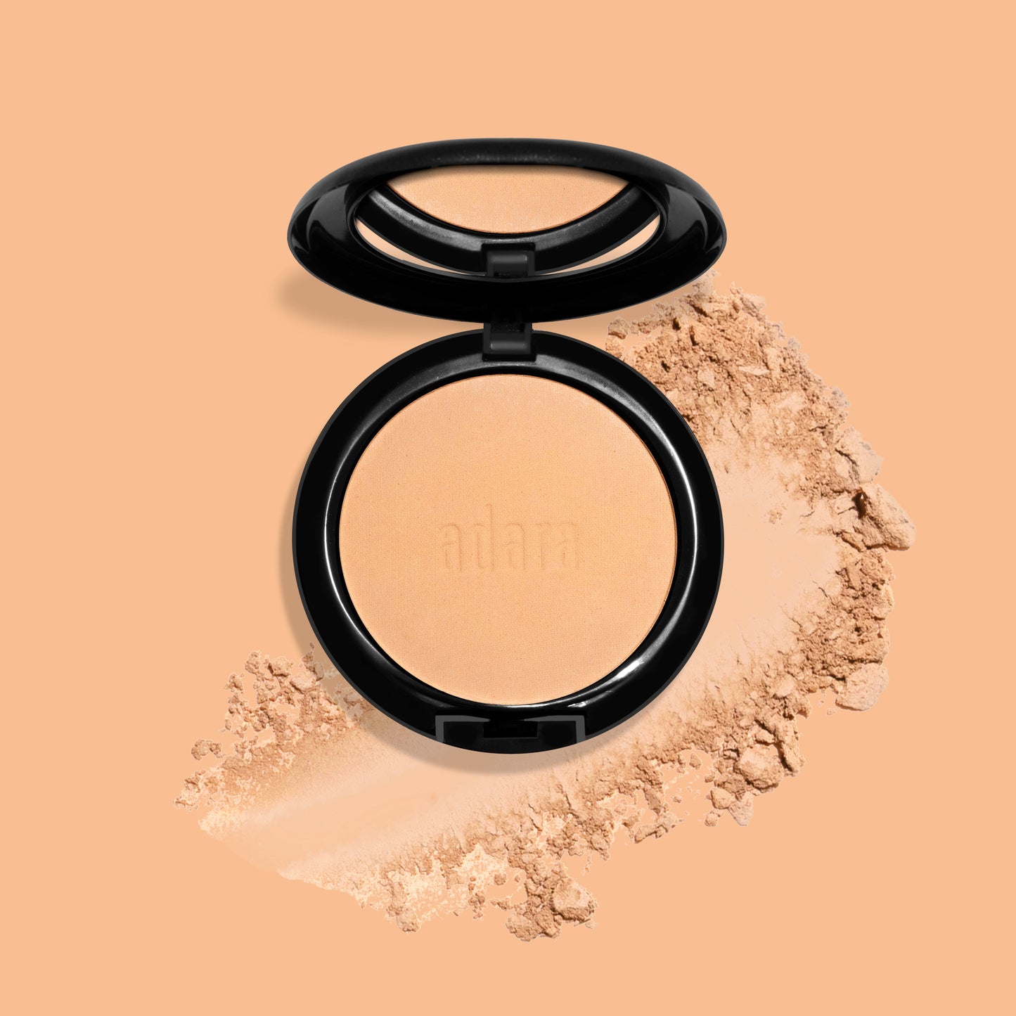 Polvo Compacto Cobertura Media Adara Cosmeticos