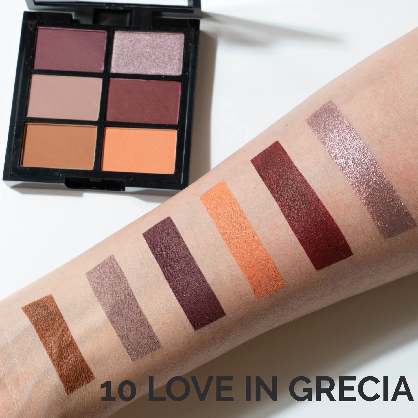 Sombra 6 Tonos Sexteto Adara Cosmeticos