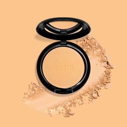 Polvo Compacto Cobertura Media Adara Cosmeticos