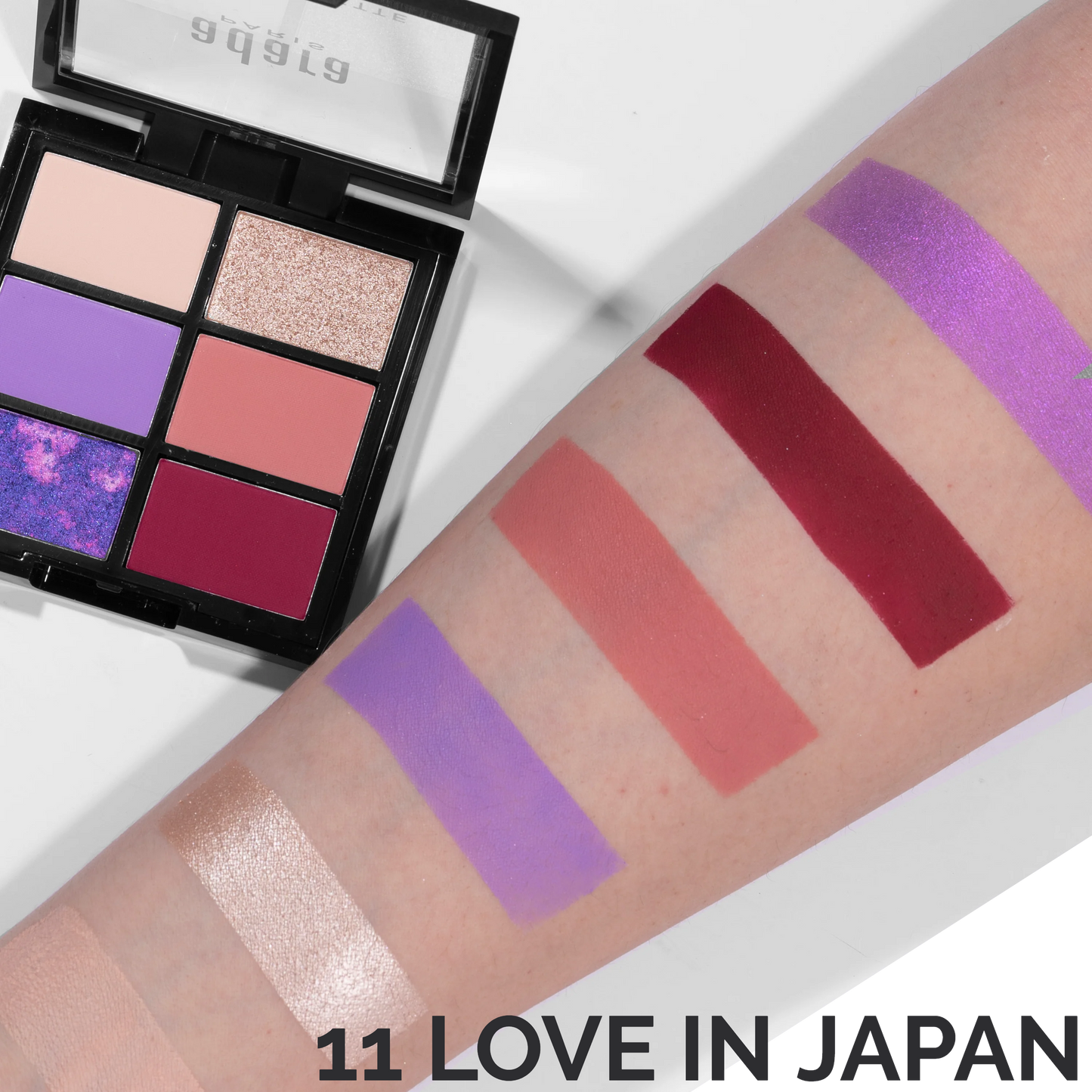 Sombra 6 Tonos Sexteto Adara Cosmeticos