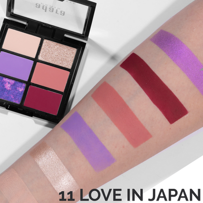 Sombra 6 Tonos Sexteto Adara Cosmeticos