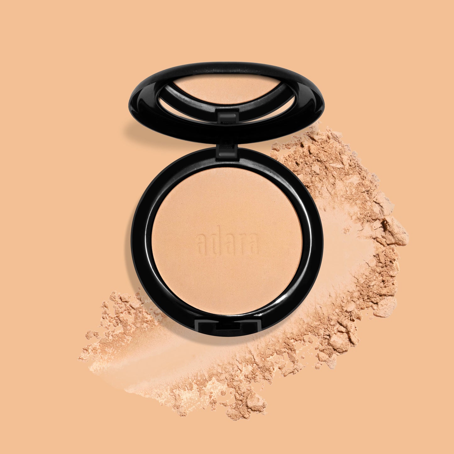 Polvo Compacto Cobertura Media Adara Cosmeticos