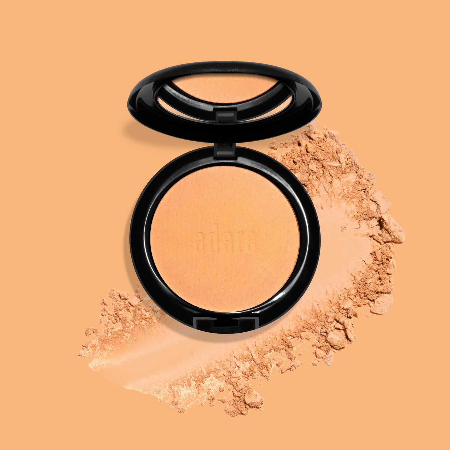 Polvo Compacto Cobertura Media Adara Cosmeticos
