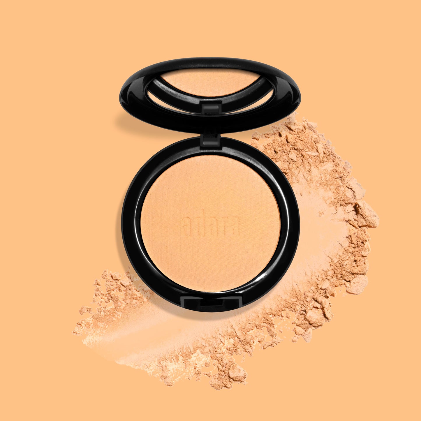 Polvo Compacto Cobertura Media Adara Cosmeticos