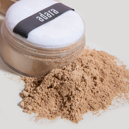 Polvo Fijador Traslucido Suelto Adara Cosmeticos