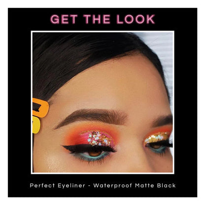 Perfect Eyeliner-Waterproof Matte Black | Italia Deluxe