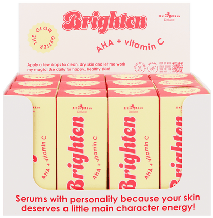 Facial Serums Display 03 Brighten | Italia Deluxe