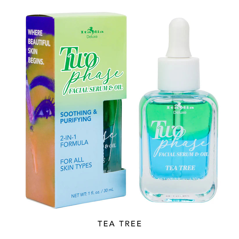 Two Phase Facial Serum & Oil | Italia Deluxe