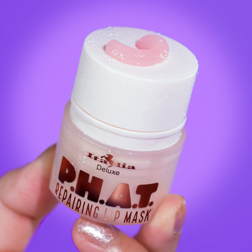 Exhibidor Display con 24 pzas P.H.A.T Repairing Lip Mask Italia Deluxe