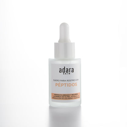 Serum (Suero) Facial con Peptidos Adara Cosmeticos