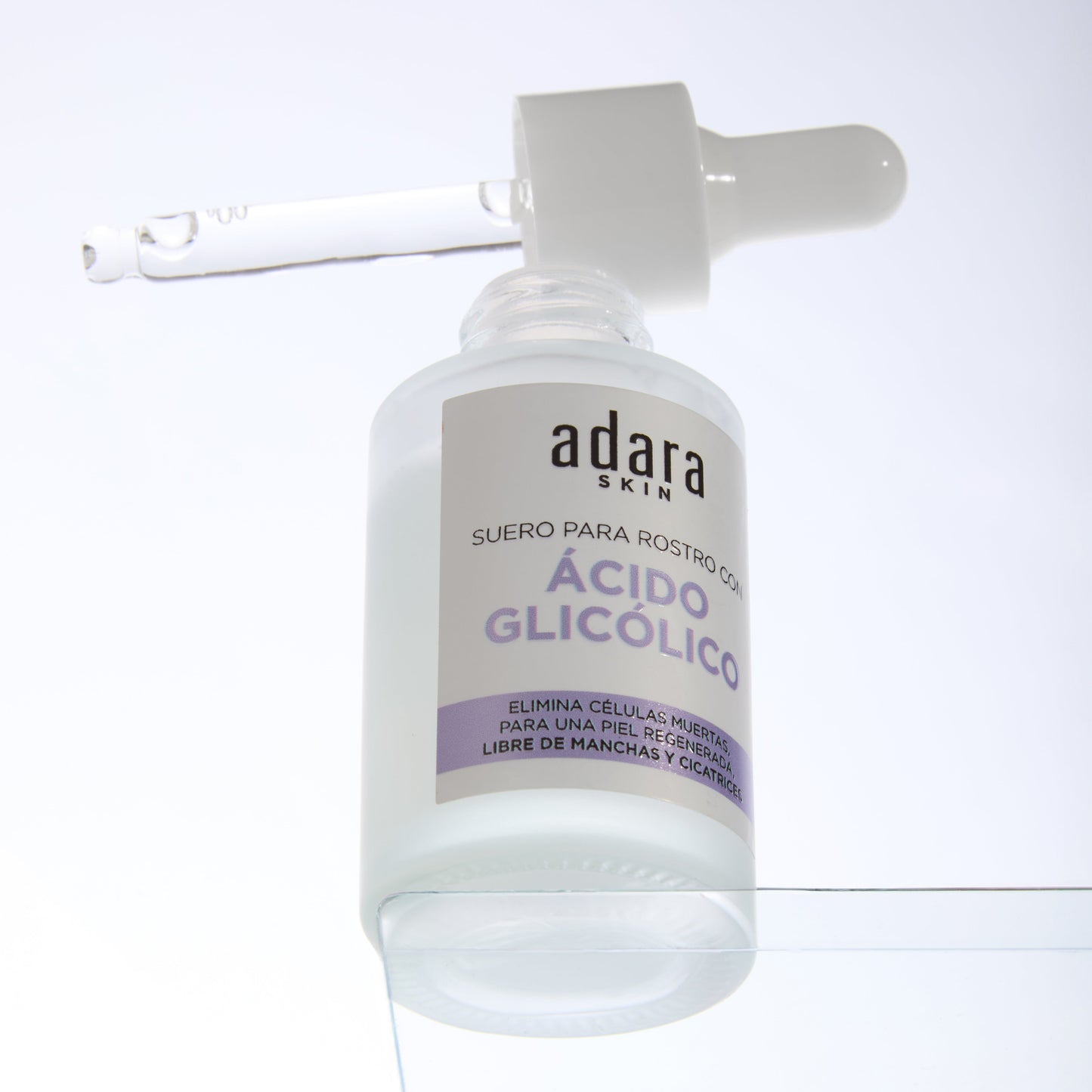 Serum (Suero) Facial con Acido Glicolico Adara Cosmeticos