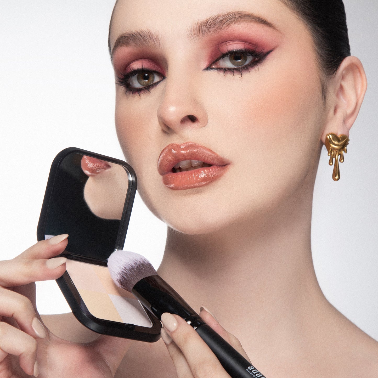 Polvo Compacto Neutralizante Set & Correct Adara Cosmeticos