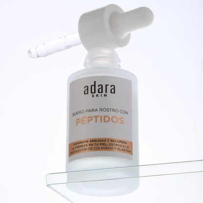 Serum (Suero) Facial con Peptidos Adara Cosmeticos