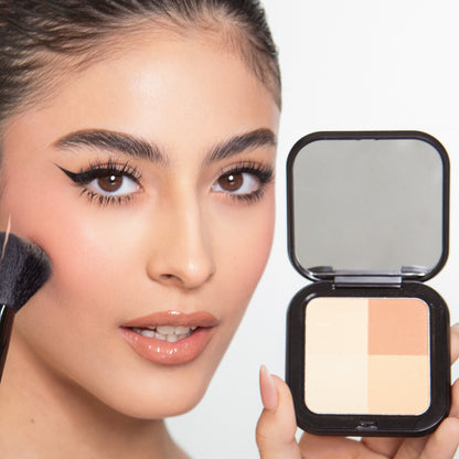 Polvo Compacto Neutralizante Set & Correct Adara Cosmeticos