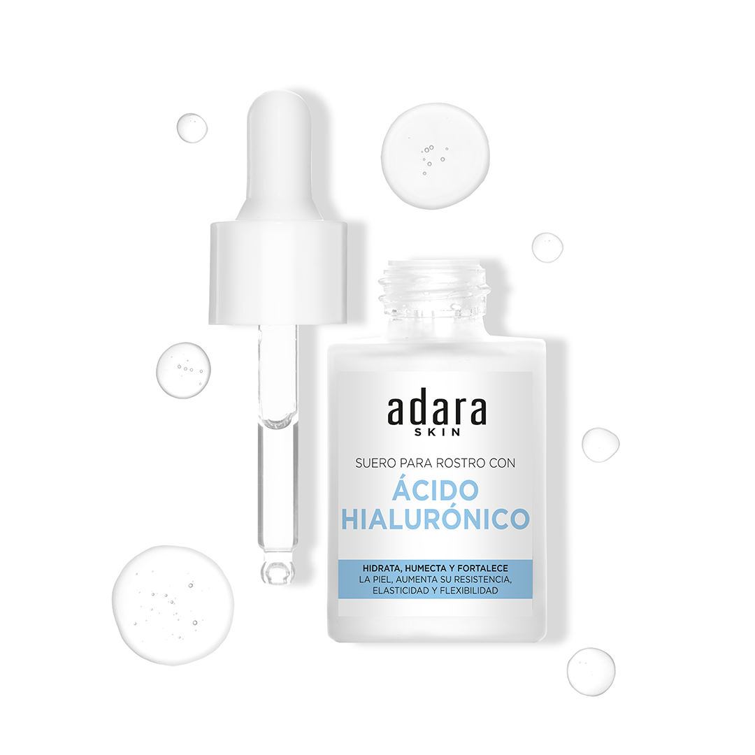 Serum (Suero) Facial con Acido Hialuronico Adara Cosmeticos