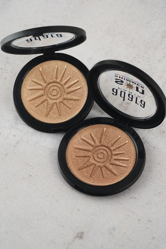 Bronceta Polvo Bronceador Sun Shimmer Adara Cosmeticos