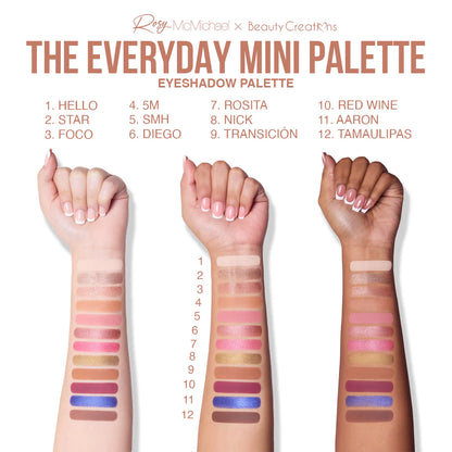 Mini Paleta de Sombras "Rosy´s Essentials" Rosy McMichael X Beauty Creations