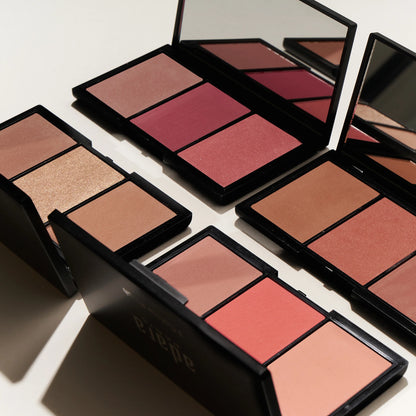 Rubor Trio en Polvo Adara Cosméticos