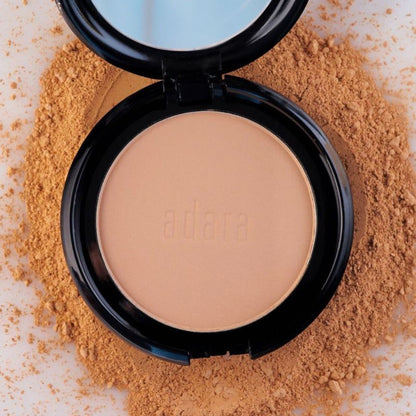 Polvo Compacto Cobertura Media Adara Cosmeticos