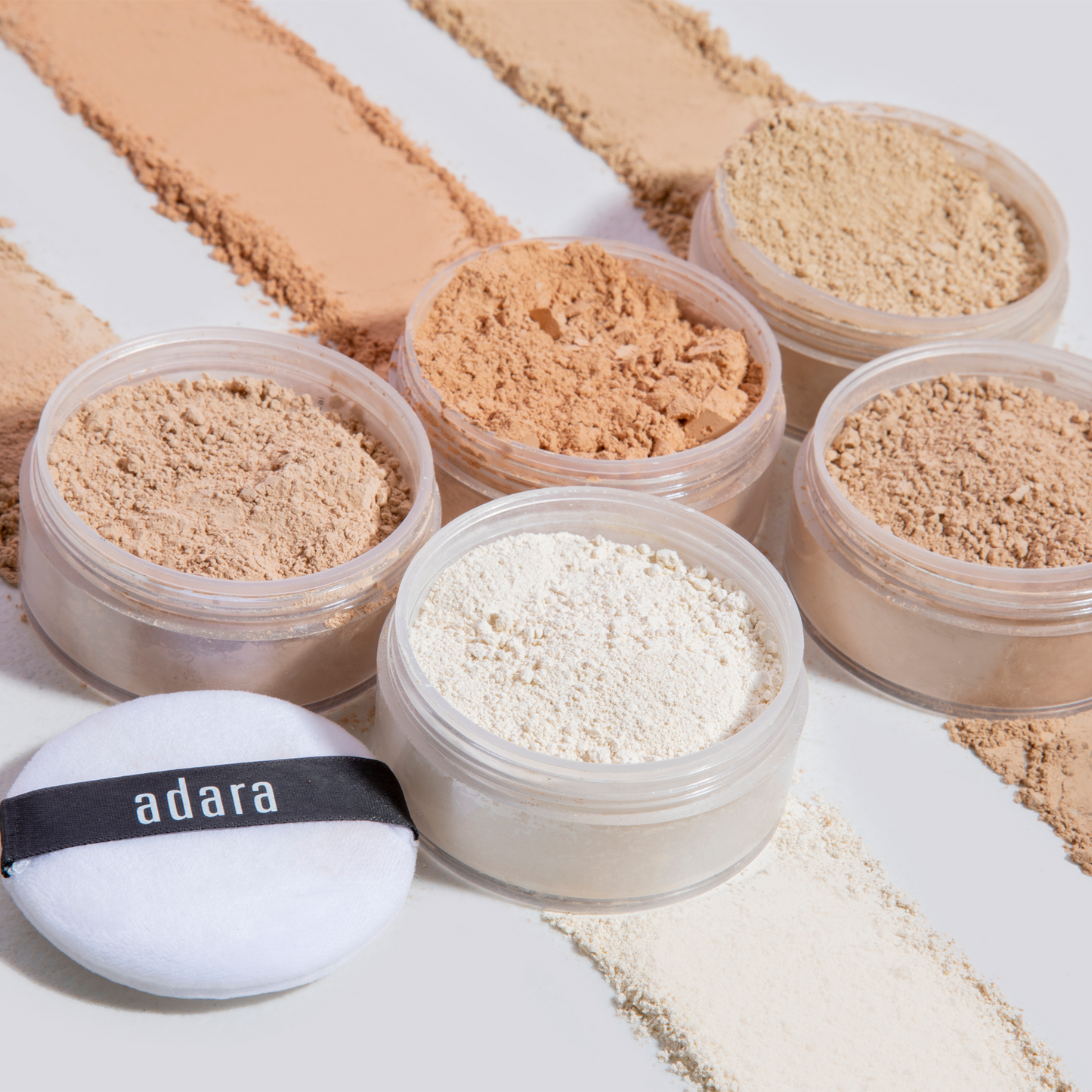 Polvo Fijador Traslucido Suelto Adara Cosmeticos