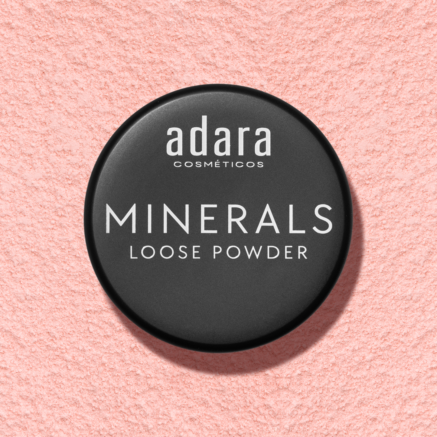 Polvo Traslucido Fijador Mineral Loose Powder Adara Cosmeticos