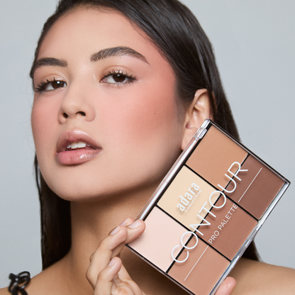 Paleta de Contorno en Polvo Contour PRO Adara Cosmeticos