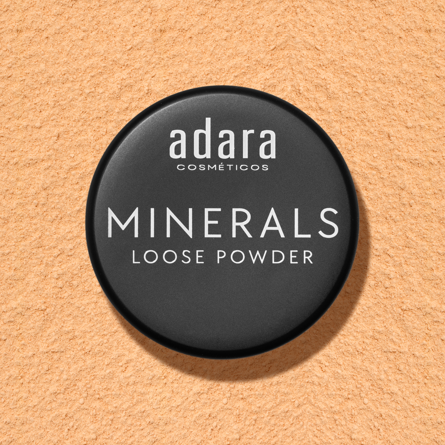 Polvo Traslucido Fijador Mineral Loose Powder Adara Cosmeticos