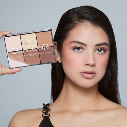 Paleta de Contorno en Polvo Contour PRO Adara Cosmeticos
