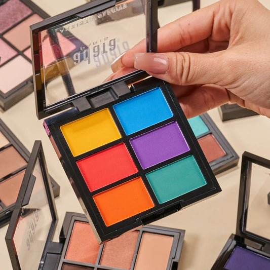 Sombra 6 Tonos Sexteto Adara Cosmeticos