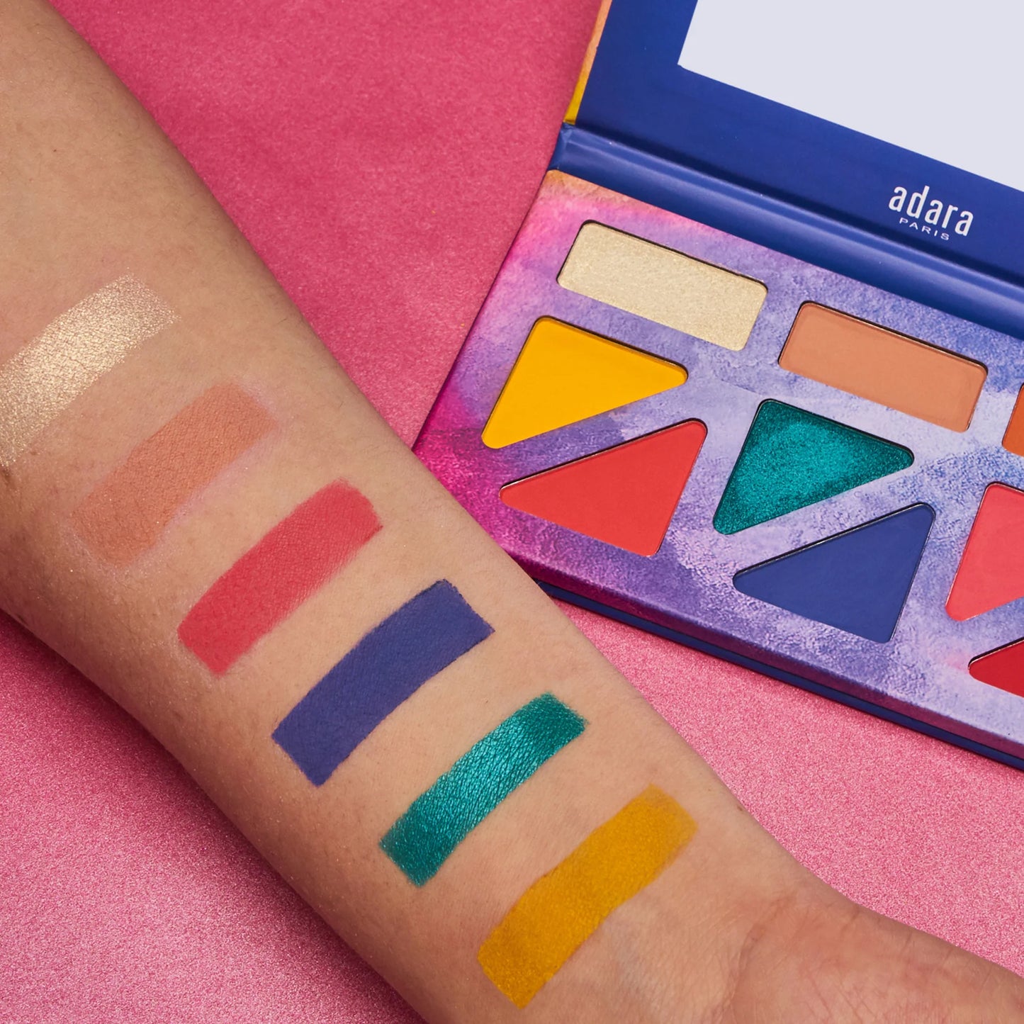 Sombra 9 Tonos Adara Cosmeticos