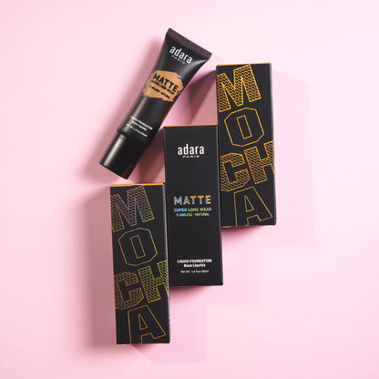 Maquillaje Matte Alta Cobertura Adara Cosmeticos