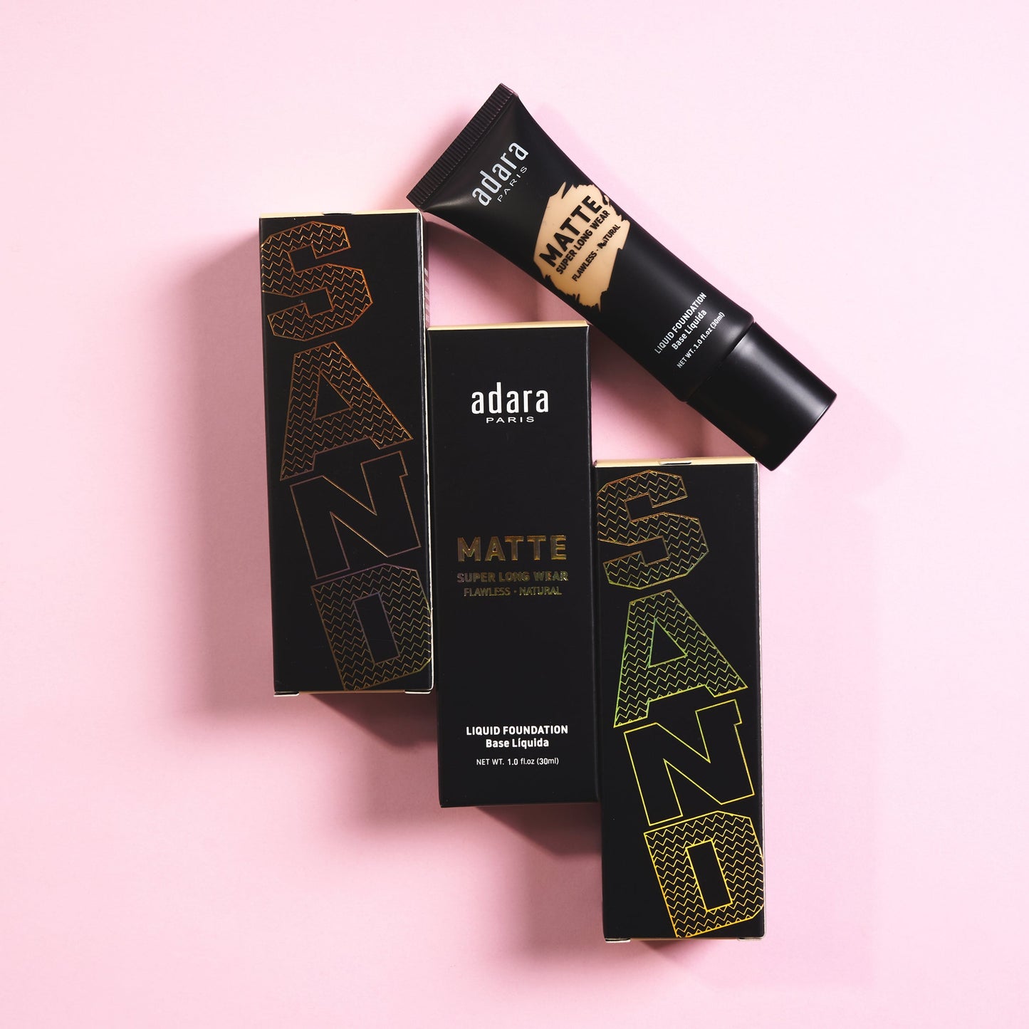Maquillaje Matte Alta Cobertura Adara Cosmeticos