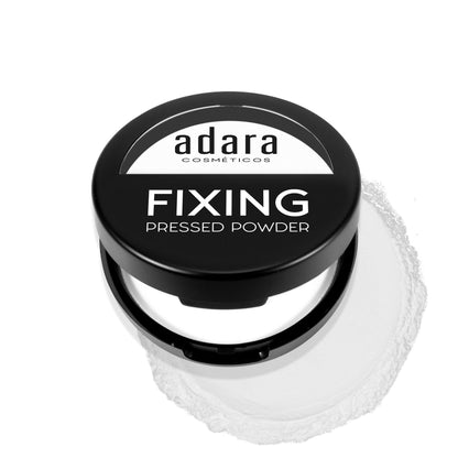 Polvo Compacto Traslucido Fixing Pressed Powder Adara Cosmeticos
