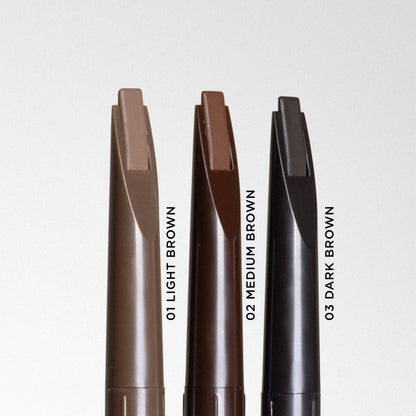 Lapiz para ceja Retractil Flat Brow Pencil Adara