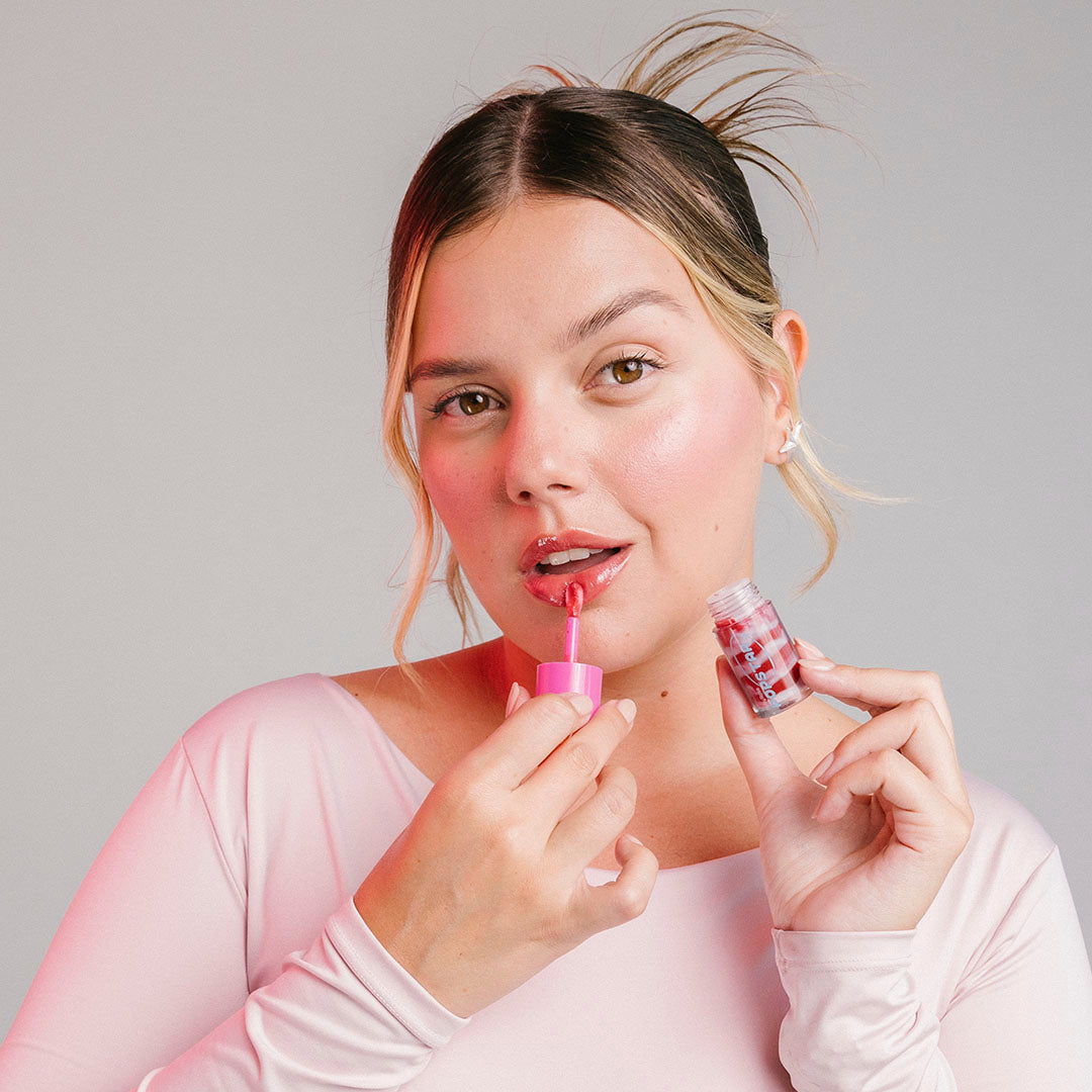 Lip Gloss con color Party Time Ruby Rose